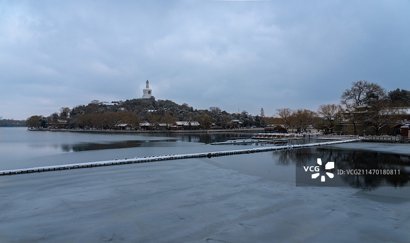 雪后的故宫图片素材