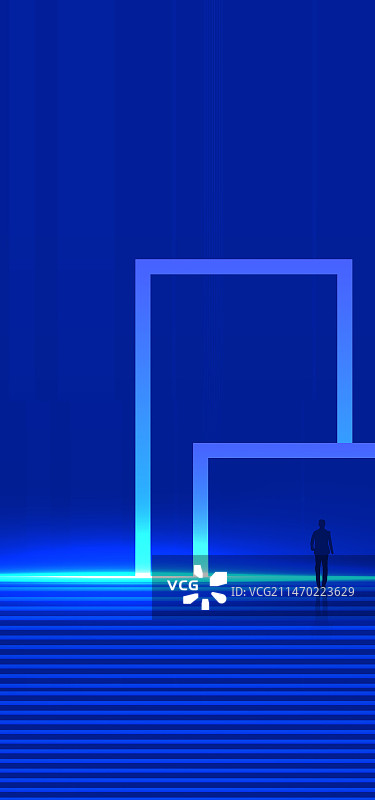 宇宙抽象科技渐变手机背景展板图片素材