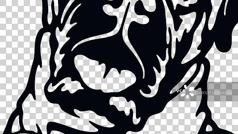 斗牛獒犬-彩色偷看小狗-品种面部头部图片素材