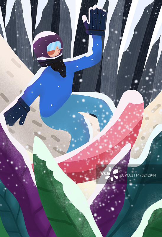滑雪季图片素材