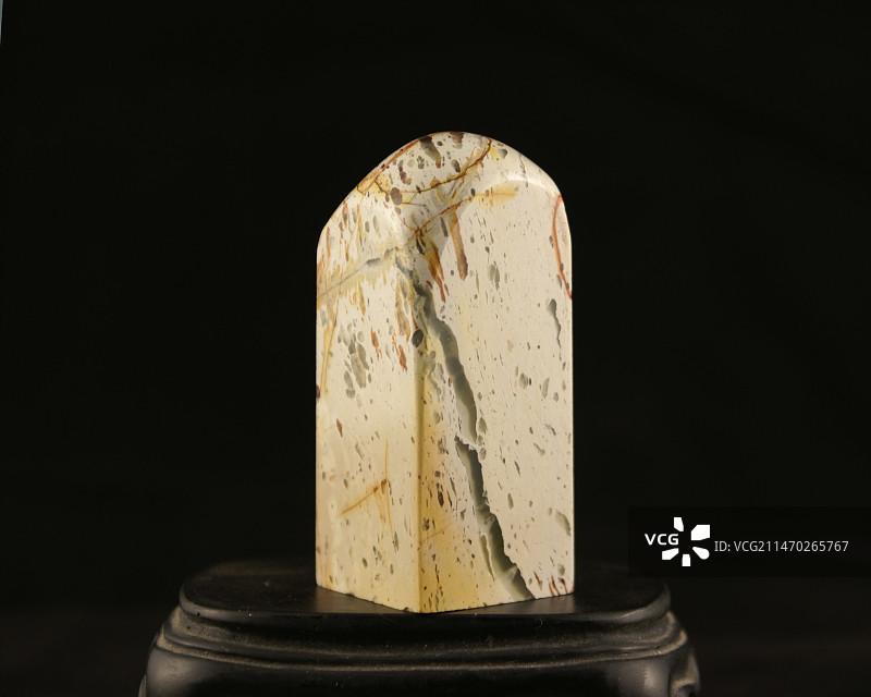 寿山花坑原石图片素材