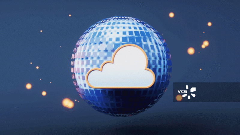 云计算与数字地球概念3D渲染图片素材