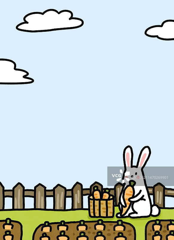 惊奇动物系列插画背景图片素材