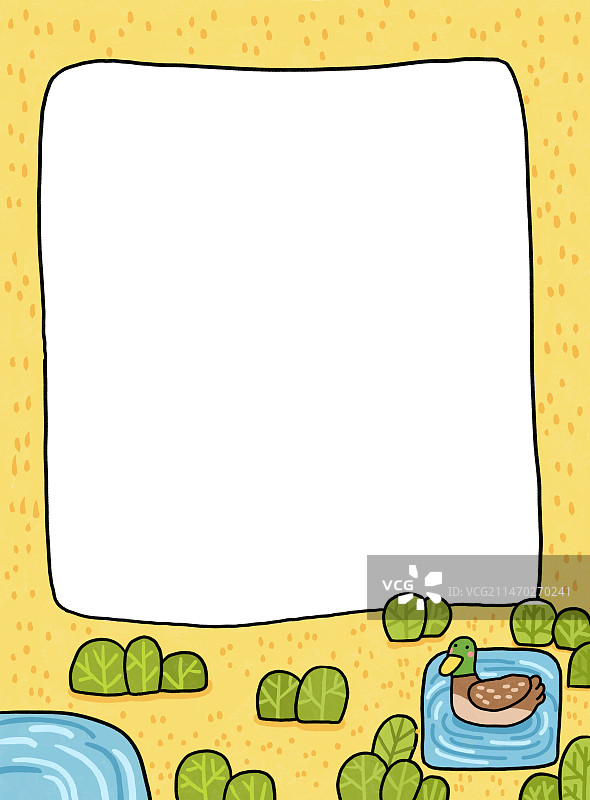 惊奇动物系列插画背景图片素材