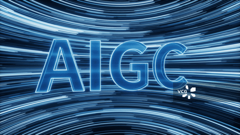 AIGC与流动线条背景3D渲染图片素材