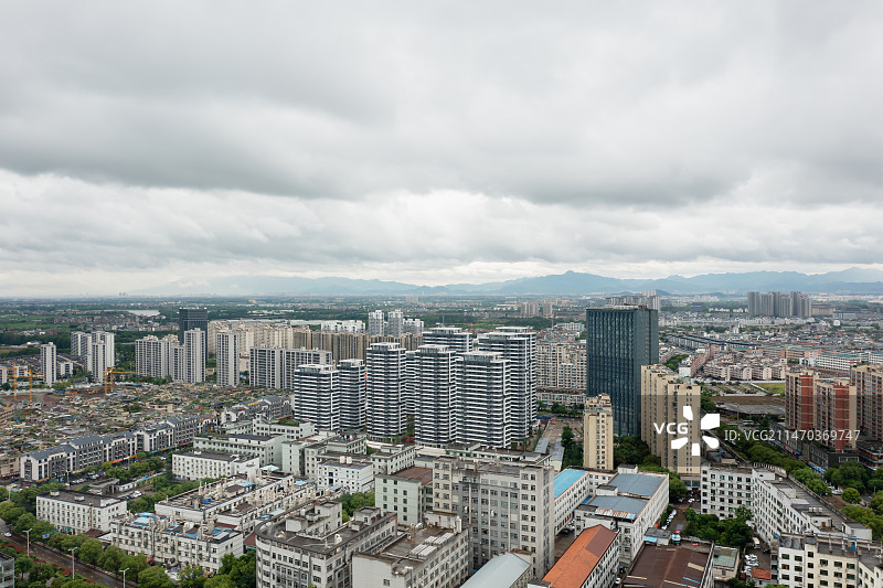 浙江义乌佛堂工业区风光图片素材