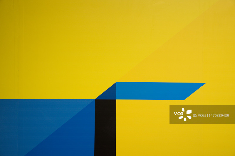 黄蓝黑图片素材