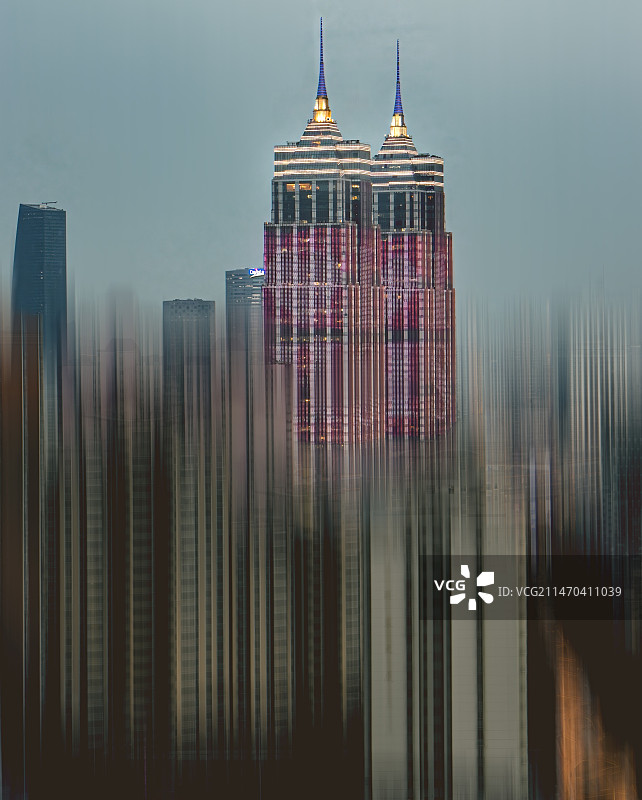 环球港双塔图片素材