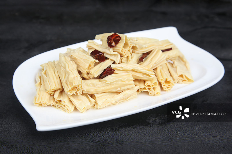 中餐美食-烧腐竹图片素材