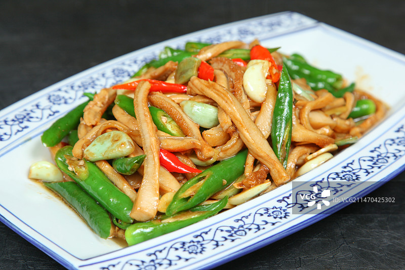 中餐美食-小炒牛肚图片素材