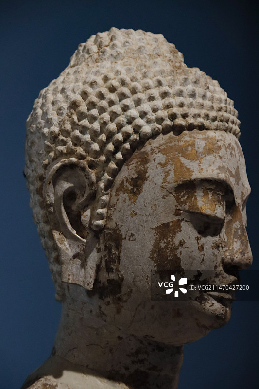 文物北魏佛像图片素材