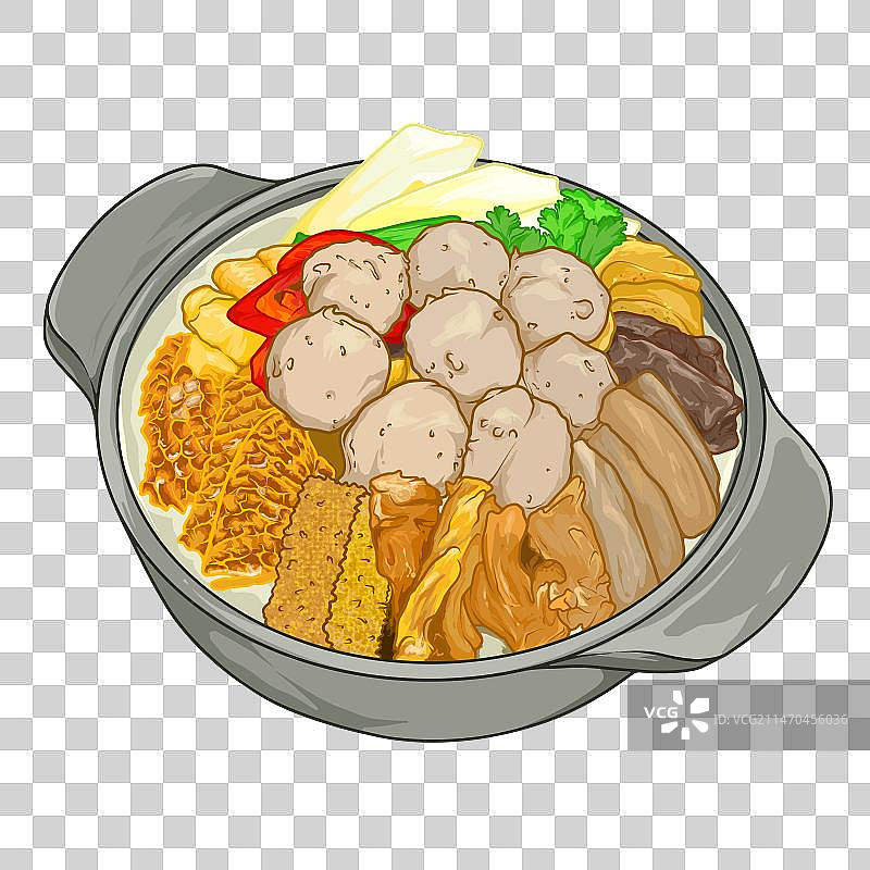 牛杂煲图片素材