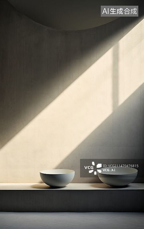 【AI数字艺术】家里桌子上的空杯子图片素材