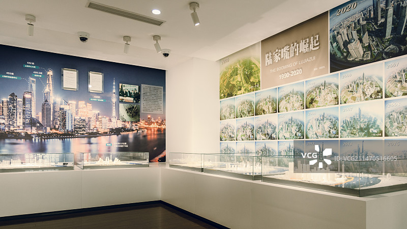 上海浦东开发陈列馆图片素材