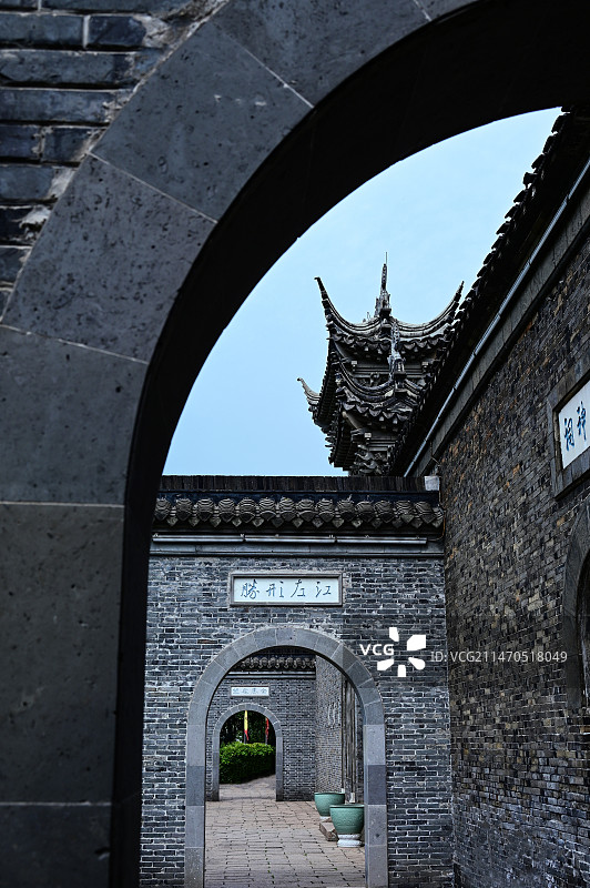 镇江北固山图片素材