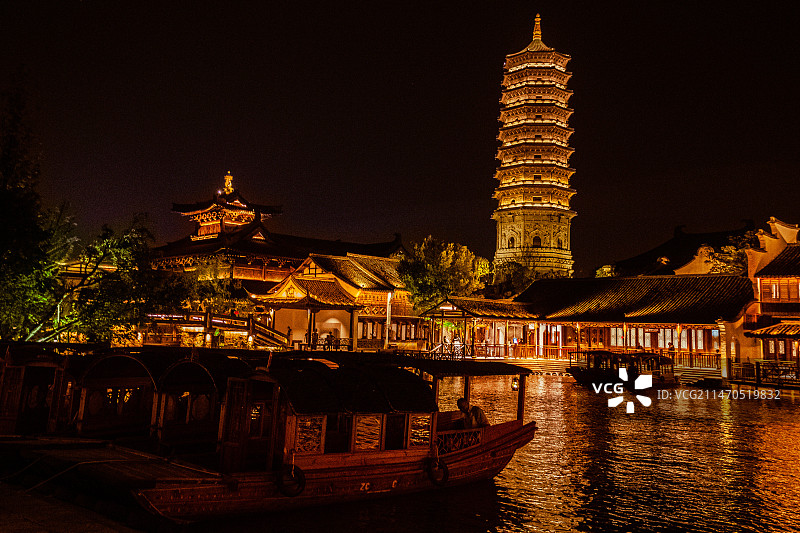 濮院古镇图片素材