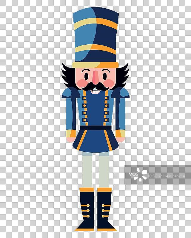 圣诞节胡桃夹子图片素材