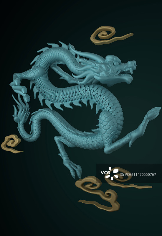 中国龙图片素材