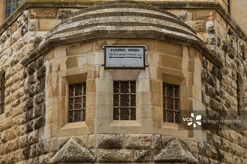 锡安山上的圣母安眠堂图片素材