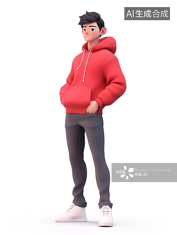 【AI数字艺术】人物动漫卡通图片素材