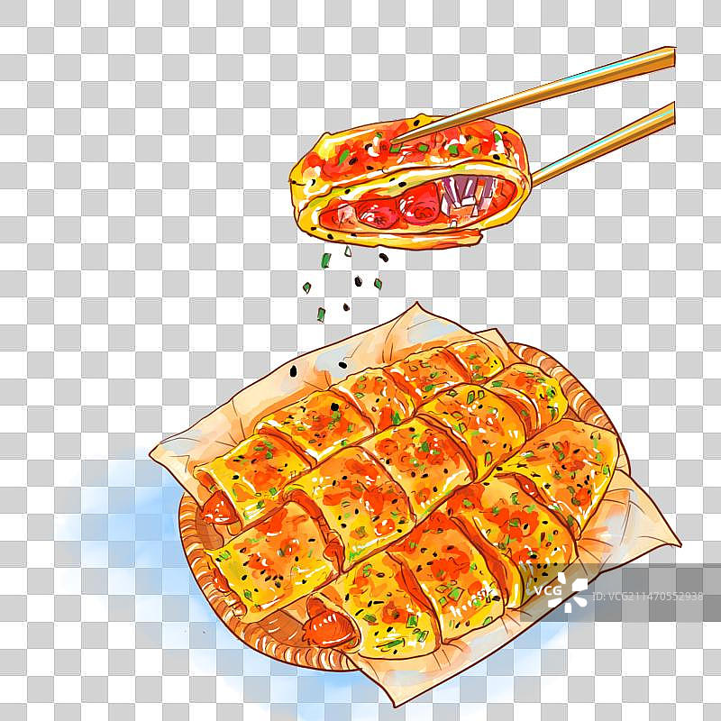 烤冷面图片素材