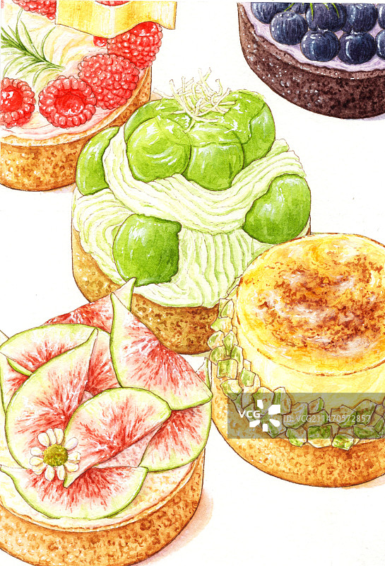 水果挞图片素材