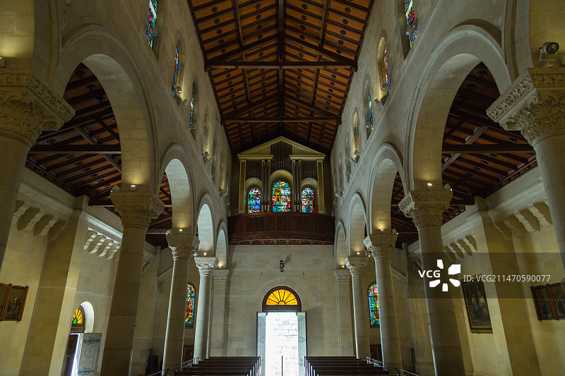 拿撒勒圣若瑟堂图片素材