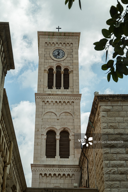 拿撒勒圣若瑟堂图片素材