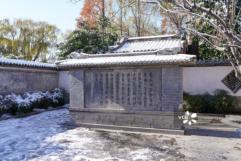 山东省 济南市 晏公庙图片素材