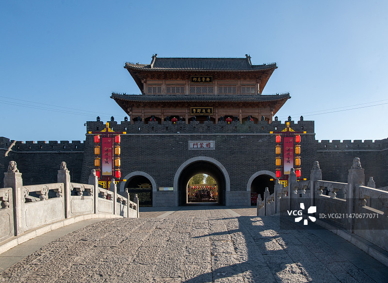 沂州古城图片素材