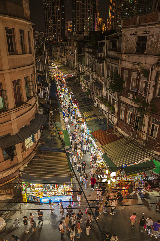 厦门沙美村夜市图片素材