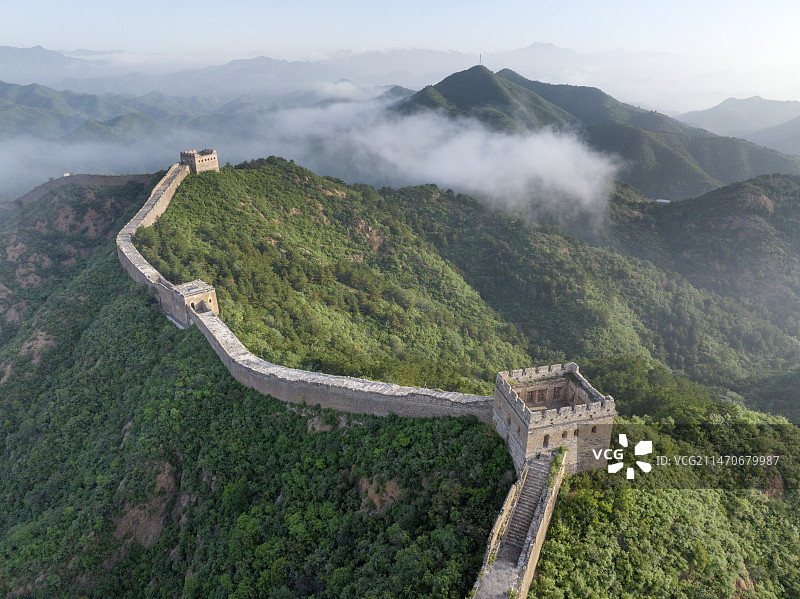 金山岭长城图片素材