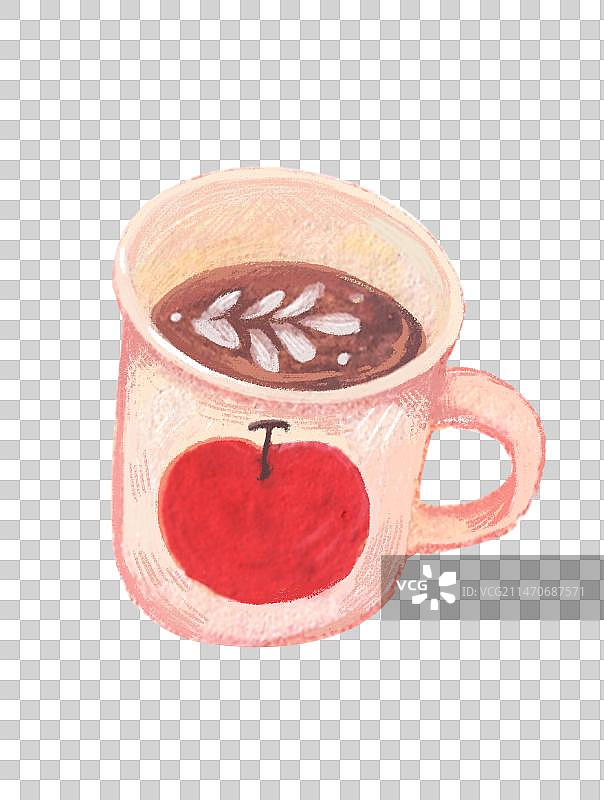 可爱咖啡杯图片素材