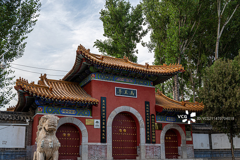 禹城禹王亭图片素材