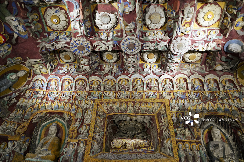 云冈石窟图片素材