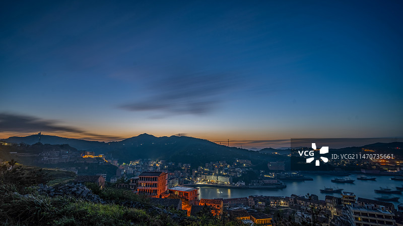 浙江台州温岭石塘镇海湾风光图片素材