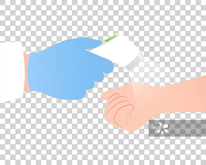 测体温插画元素图片素材