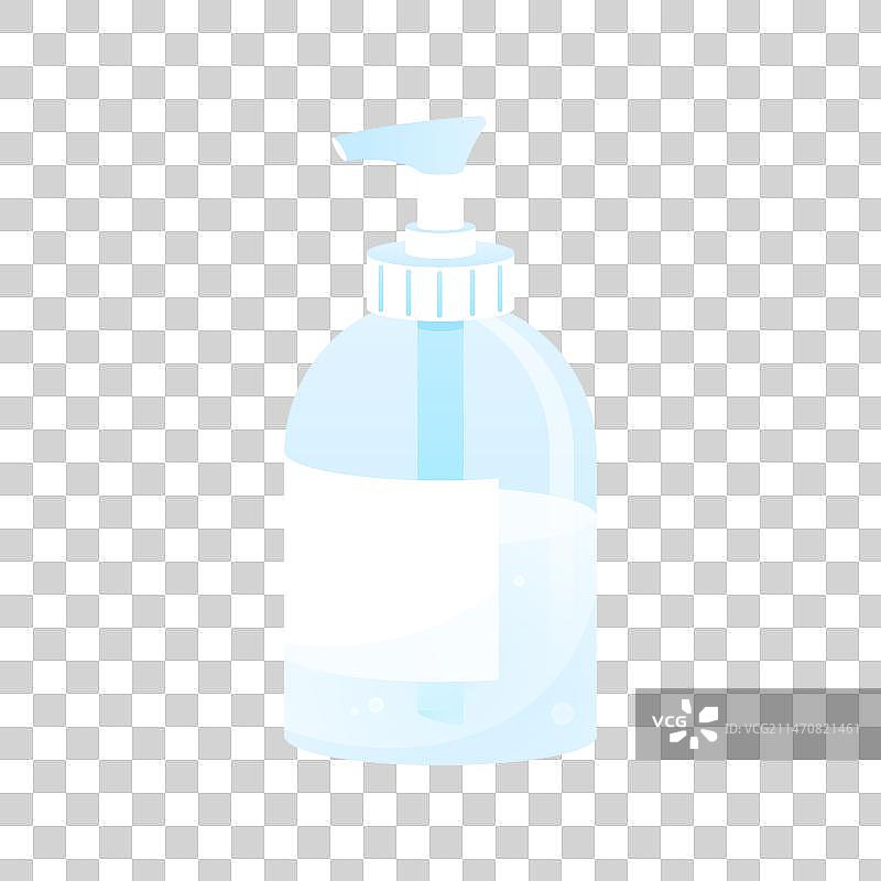 免洗手消毒液插画元素图片素材