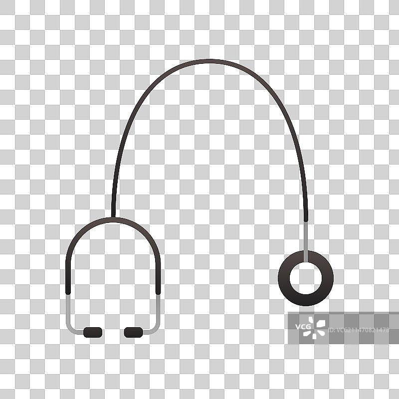 听诊器插画元素图片素材