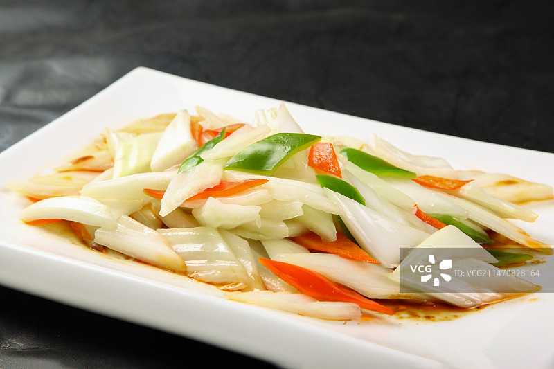 中餐美食-醋溜白菜图片素材