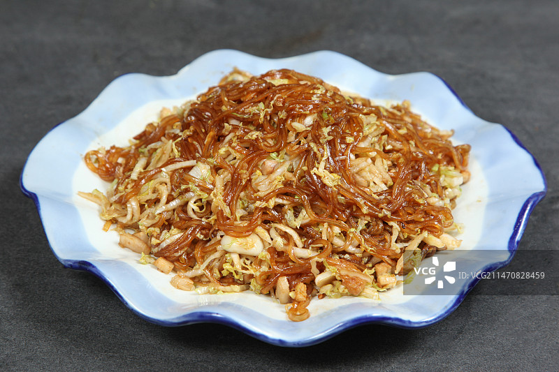 中餐美食-生炒娃娃菜图片素材