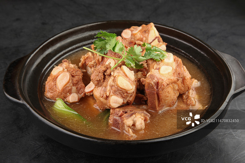 中餐美食-炖排骨图片素材