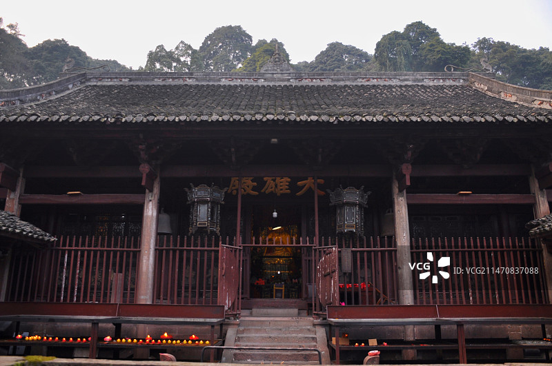 雅安金凤寺图片素材