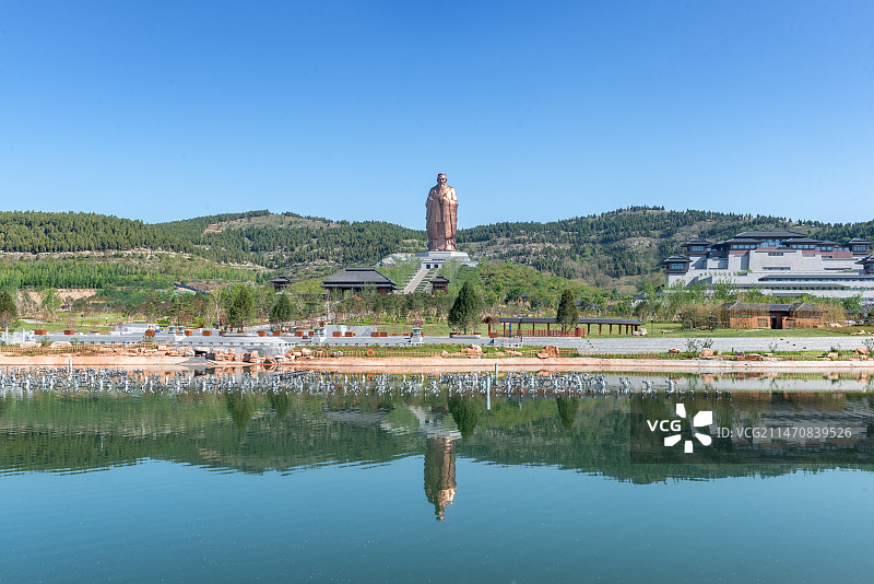 山东曲阜尼山圣境景区图片素材