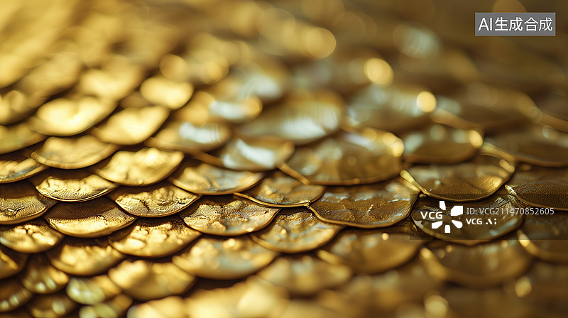 【AI数字艺术】龙年鳞片背景图片素材