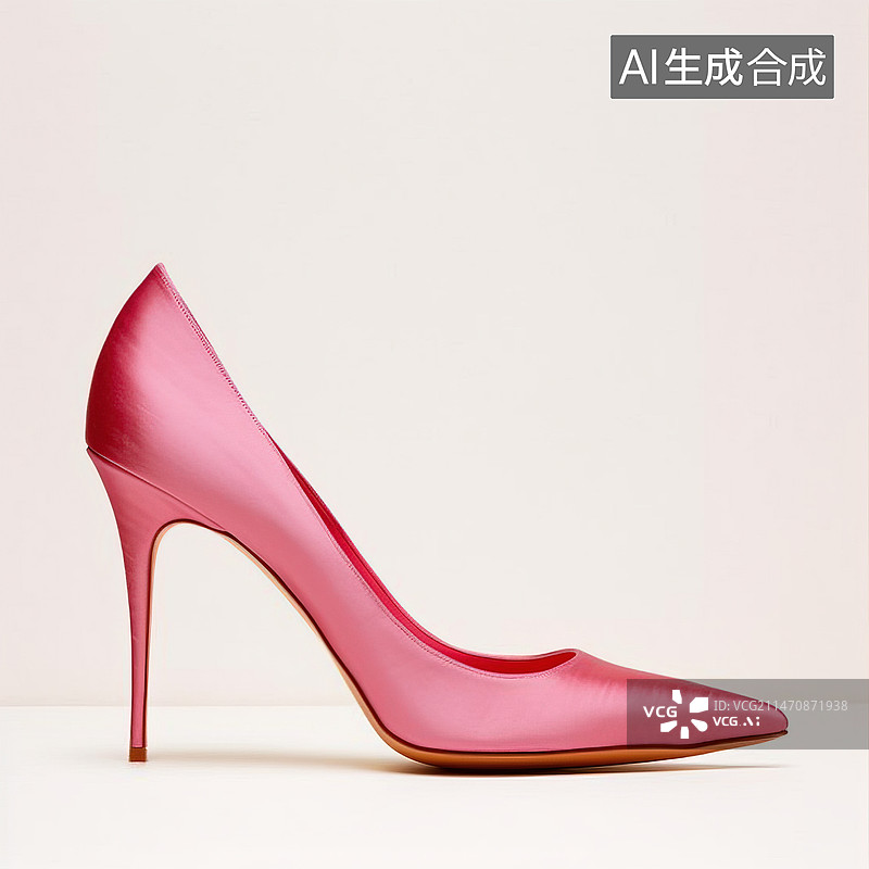 【AI数字艺术】一支高跟鞋图片素材