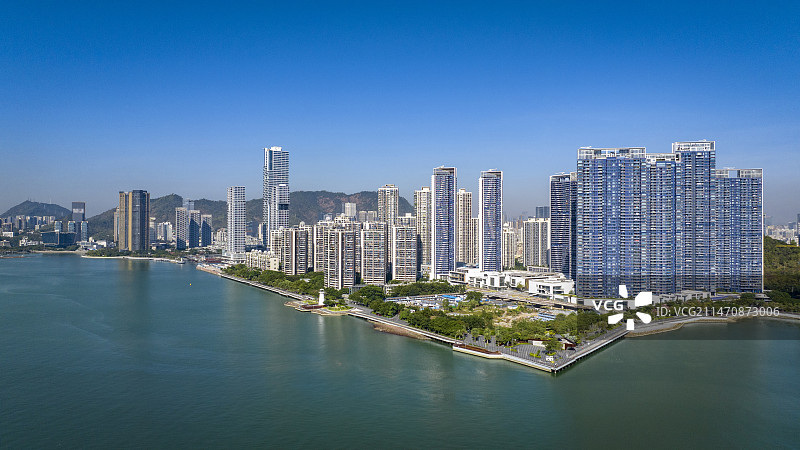 广东深圳湾图片素材
