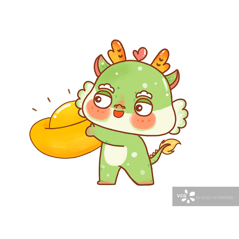 龙年插画图片素材