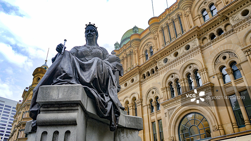 悉尼圣玛丽大教堂雕塑图片素材