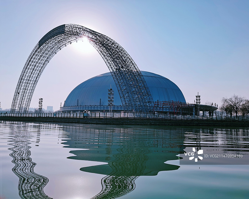 聊城东昌湖图片素材